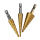 3PCS Hex Hex HSS Titanium Coated Step Drill